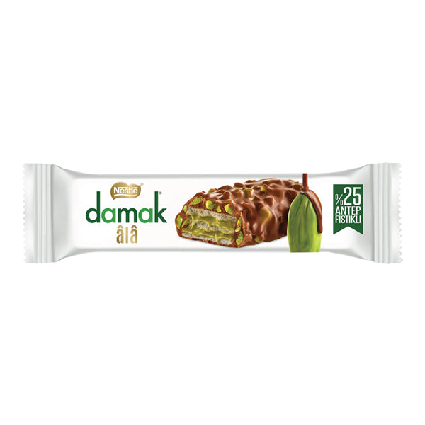 Nestle Damak Chocolate With Antep Pistachio Wafer 30g
