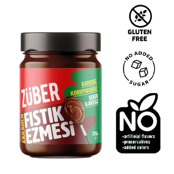 Zuber Peanut Butter Cocoa Honey 315g