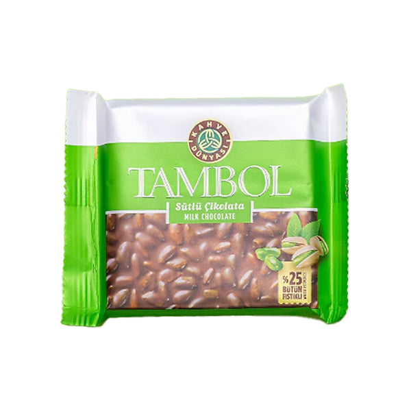 Kahve Dunyasi Antep Pistachio Milk Chocolate Tablet 77g