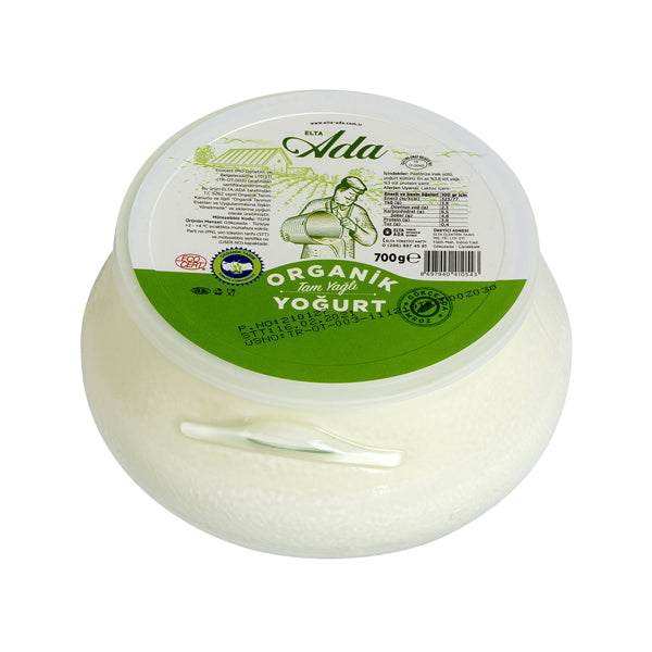 Elta Ada Full Fat Organic Yogurt 600g