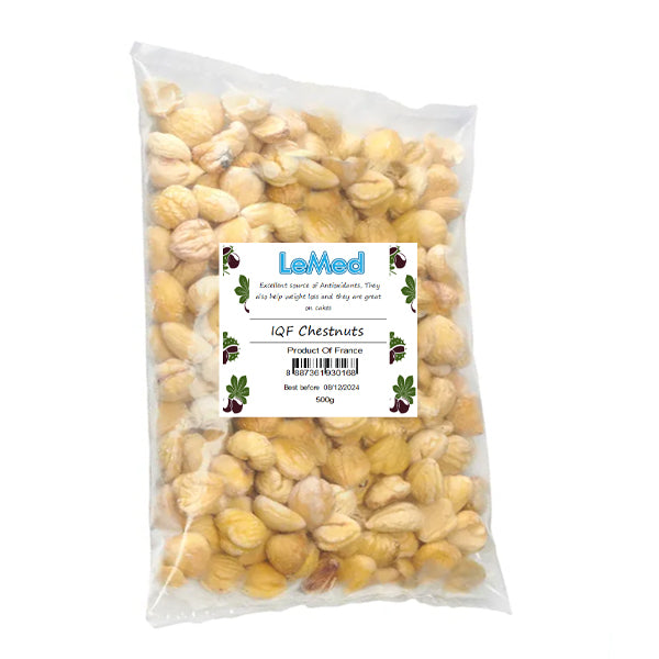IQF Frozen Chestnuts 500g