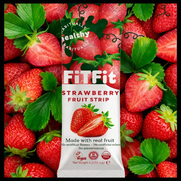 FiTFit Strawberry Fruit Strip 14g
