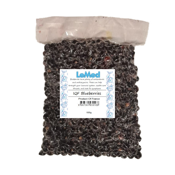 IQF Frozen Blueberries 500g