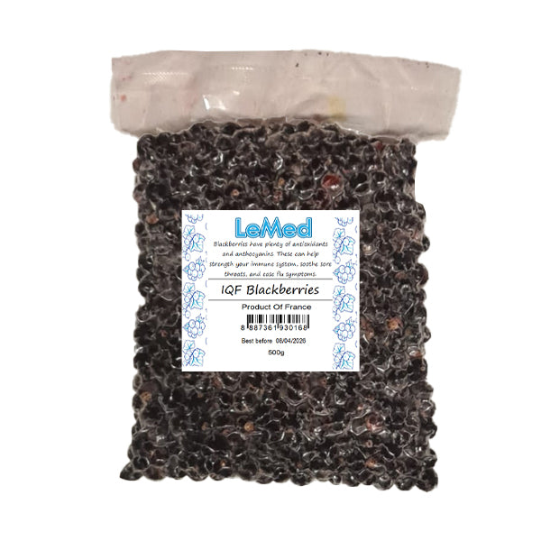 IQF Frozen Blackberries 500g