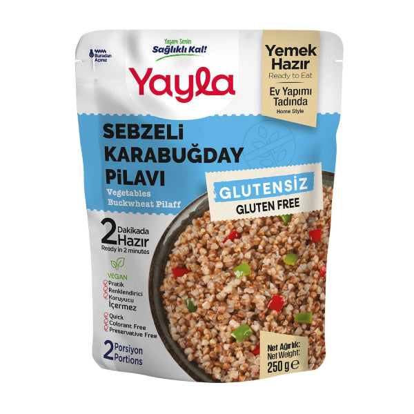 Yayla Gluten Free Buckwheat Pilaf With Vegetables 250g