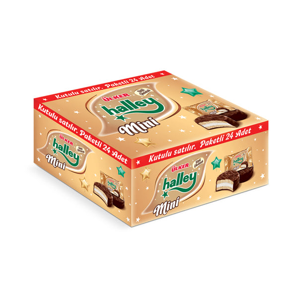Ulker Chocolate Mini Halleys 24 X 10.3g