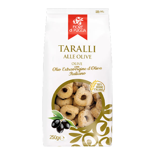 Fiore di Puglia Taralli With Olives 250g