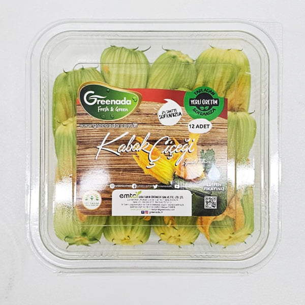 Air Flown Fresh Zucchini Blossoms 12pcs 110g