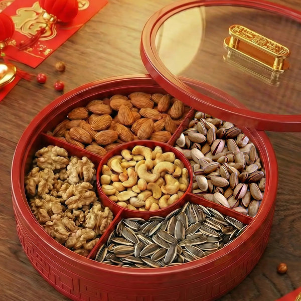 Fortune Filled Nuts Eight Treasures Box