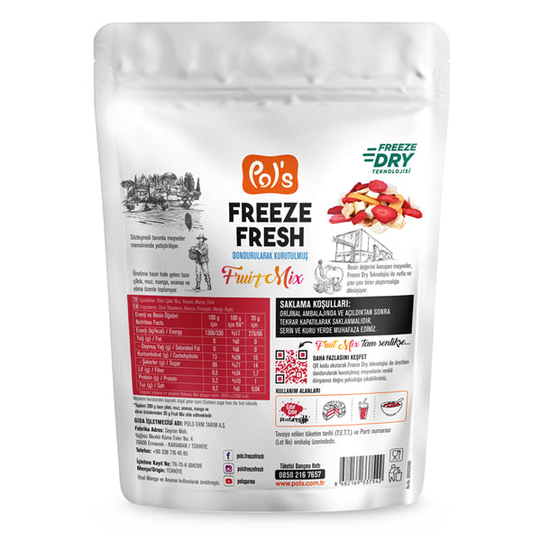 Pol's Freeze Dried Tropical Fruit Mix 20g