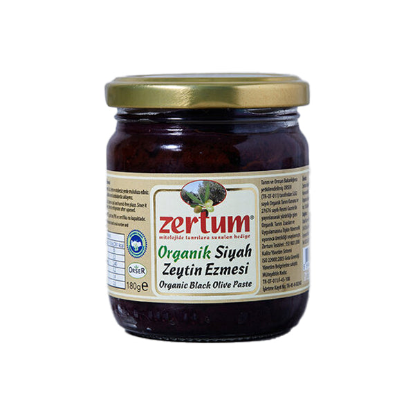 Zertum Organic Black Olive Paste 180g
