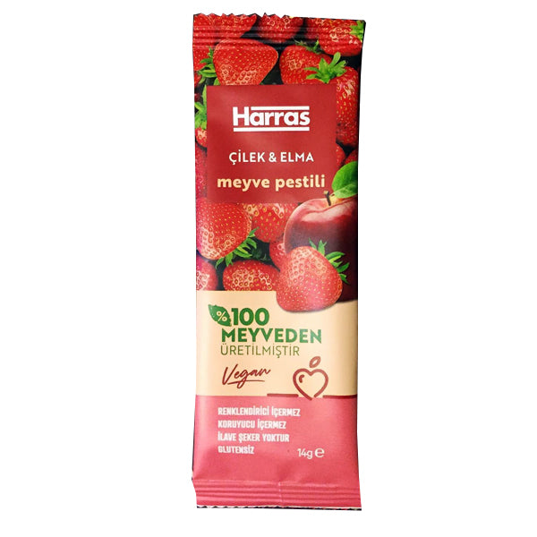 Harras Strawberry & Apple 100% Fruit Paste 14g