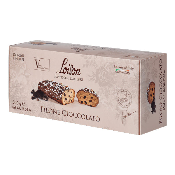 Loison Chocolate & Hazelnuts Panettone Loaf 500g