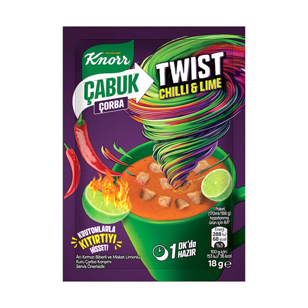 Knorr Instant Chili & Lime Soup 18g