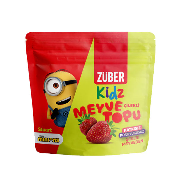 Zuber Kids Fruit Balls Strawberry 42g