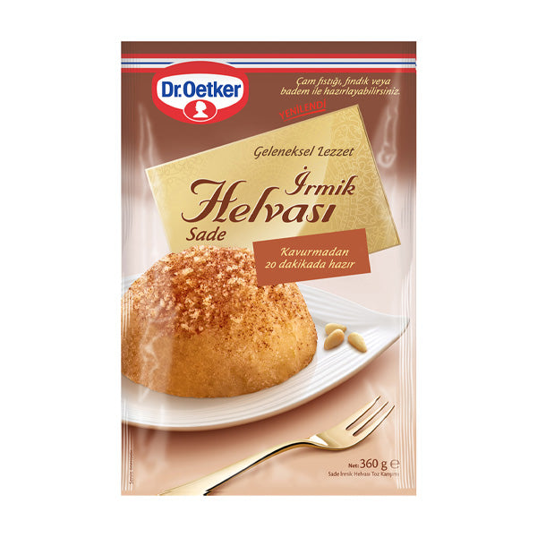 Dr Oetker Semolina Halva Plain 360g
