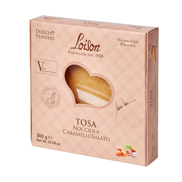 Loison Tosa Hazelnut Salted Caramel Tart 300g