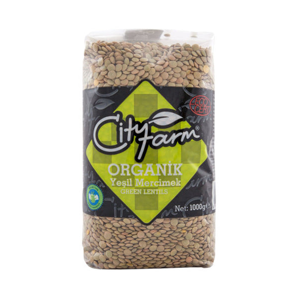 City Farm Organic Green Lentil 1kg