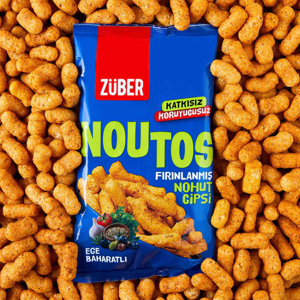 Zuber Baked Chickpea Chips With Aegean Spices 55g