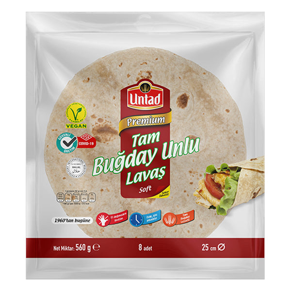 Untad Whole Wheat Lavash 560g