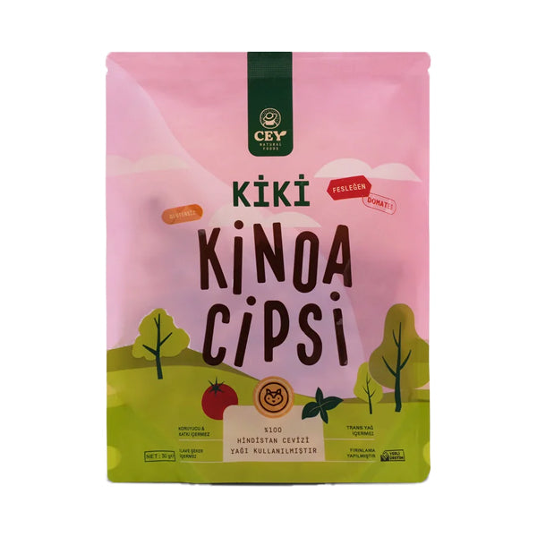 Cey Natural Foods Kiki Tomato & Basil Quinoa Chips 30g