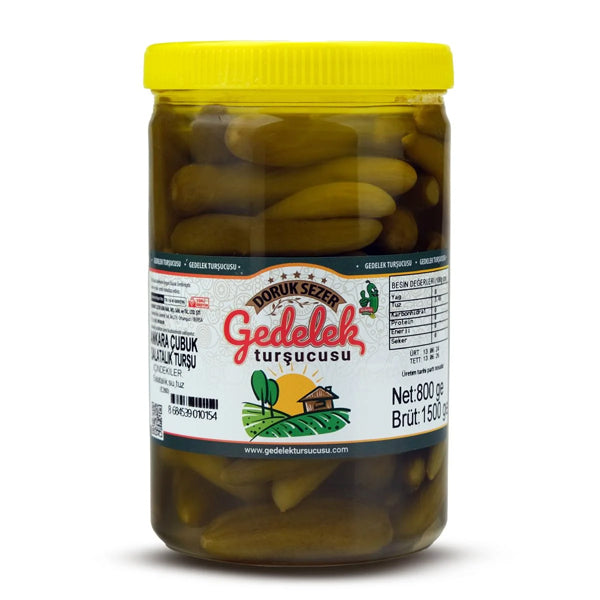 Gedelek Tursucusu Ankara Cubuk Cucumber Pickles 1.5kg