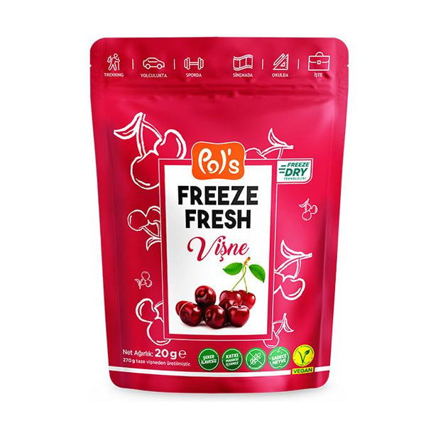 Pol's Freeze Dried Sour Cherries 20g