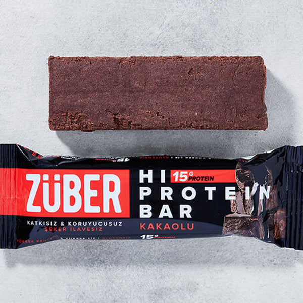 Zuber High Protein Bar With Cocoa 45g