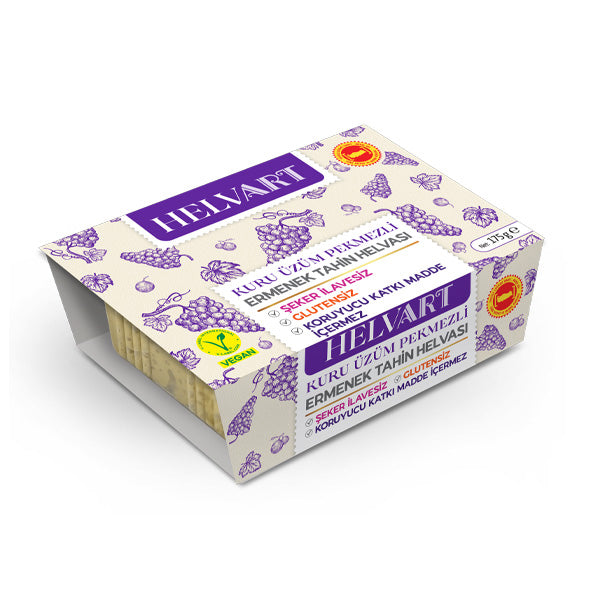 Pol's Helvart Tahini Halva with Grape Molasses 175g