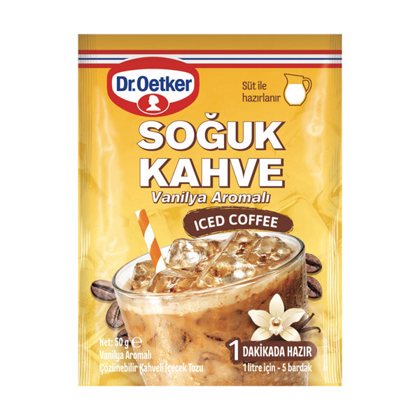 Dr. Oetker Vanilla Flavored Iced Coffee 50g