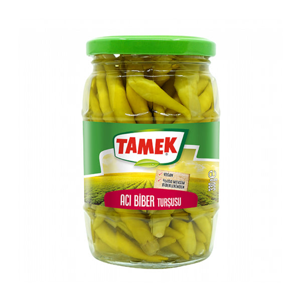 Turtamek Long Hot Pepper Pickles 330g