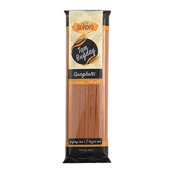 Nuh'un Ankara Whole Wheat Spaghetti Pasta 500g