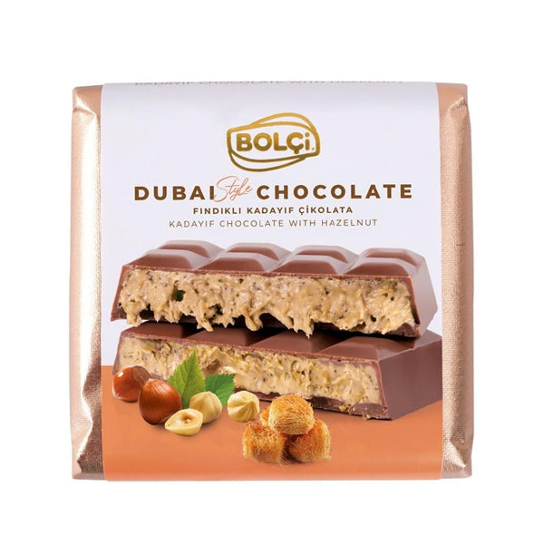 Bolci Dubai Chocolate With Hazelnut 100g