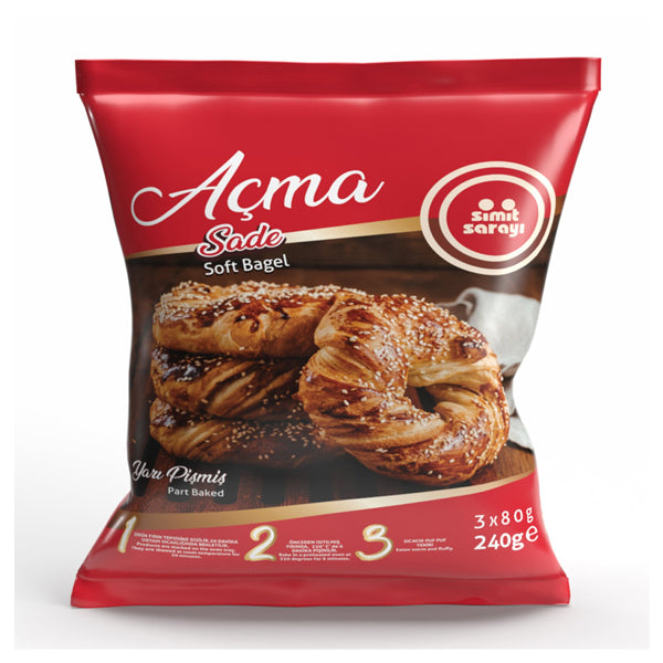 Simit Sarayi Frozen Soft Bagels (Acma) 240g