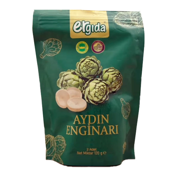 Ergida Frozen Peeled Artichokes (Enginar) 3 Pieces 120g