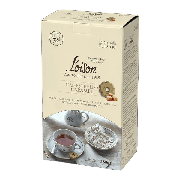 Loison Caramel Biscuits Dispenser 1250g (200pcs)