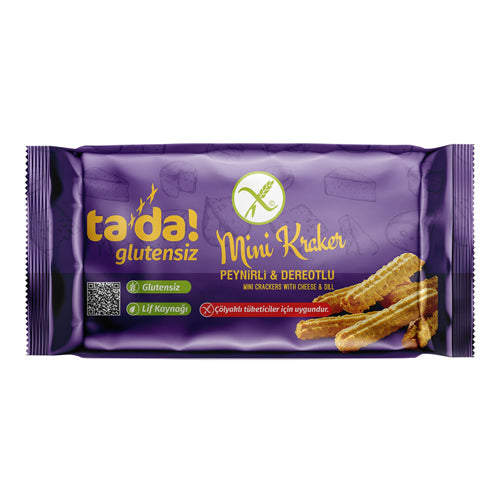Tada Cheese and Dill Mini Crackers 85g
