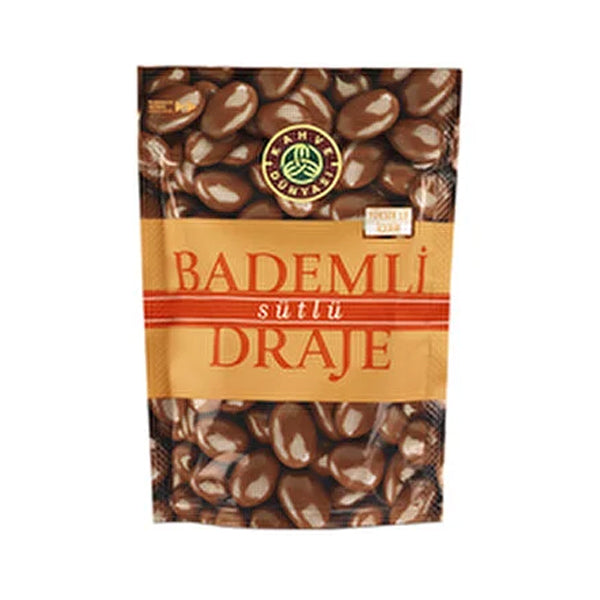 Kahve Dunyasi Almonds Coated In Milk Chocolate 120g