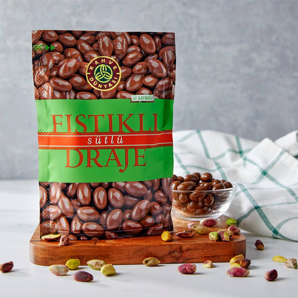 Kahve Dunyasi Pistachio with Milk Chocolate 120g