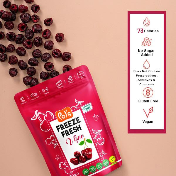 Pol's Freeze Dried Sour Cherries 20g