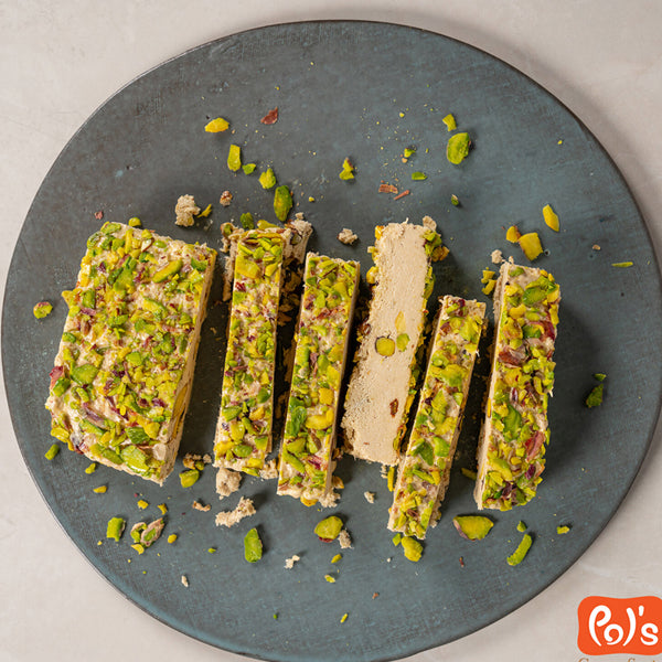Pol's Gurme Tahini Halva With Pistachio 300g