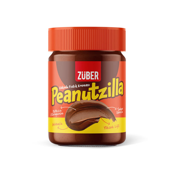 Zuber Peanutzilla Cocoa Peanut Cream 315g