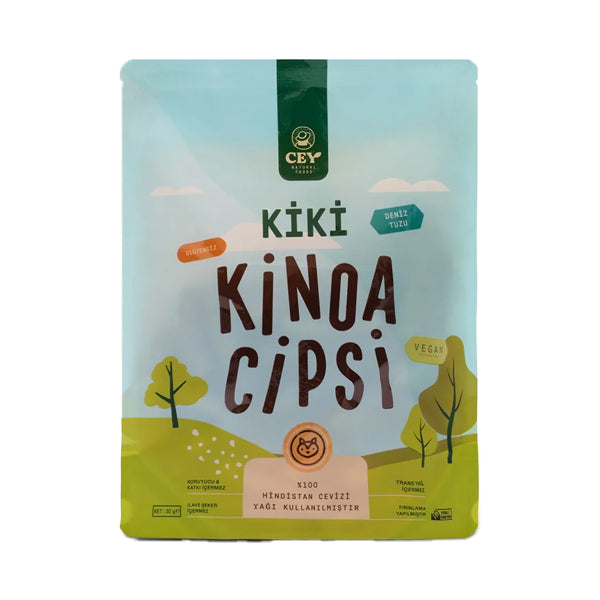Cey Natural Foods Kiki Sea Salt Quinoa Chips 30g