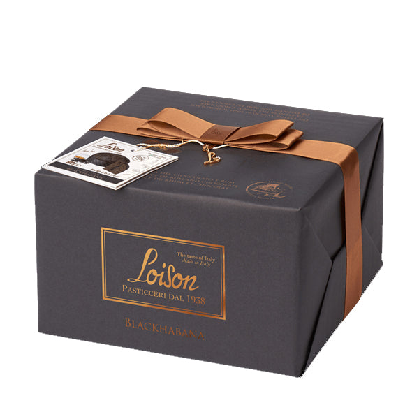 Loison Blackhabana Panettone with Dark Chocolate Cream & Cuban Rum 600g