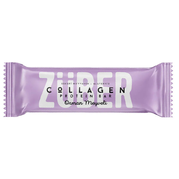 Zuber Collagen Protein Bar with Forest Fruits 35g