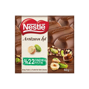 Nestle Artisan Pistachio & Hazelnut Milk Chocolate 60g
