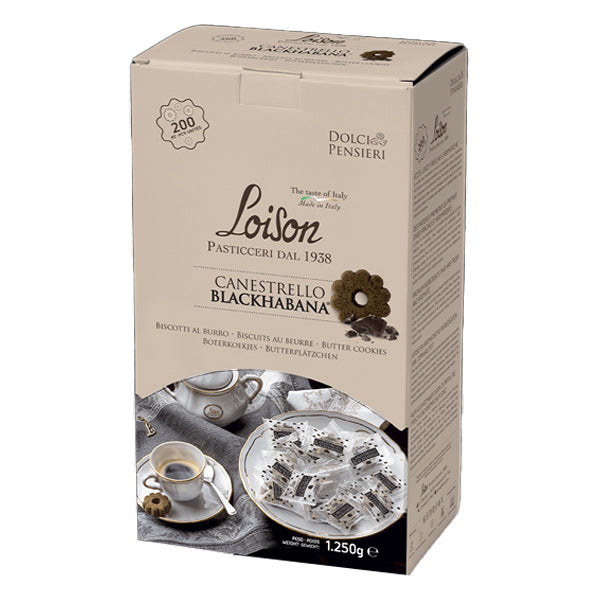 Loison Blackhabana with Dark Chocolate Cream & Cuban Biscuits Dispenser 1250g