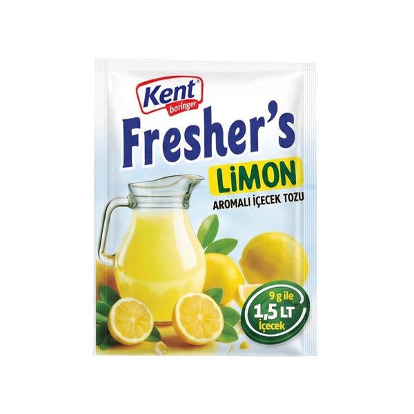Kent Boringer Freshers Lemon Flavored Powdered Drink 9g