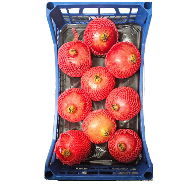 Air Flown Fresh Turkish Pomegranates 4kg Carton