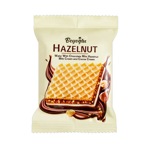 Beyoglu Hazelnut Chocolate Coated Wafers 30g